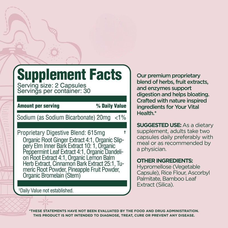 Silvara® Debloat Support Capsules